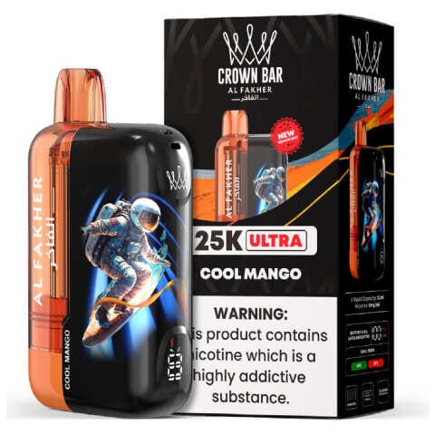 Cool Mango Al Fakher Crown Bar Ultra 25K Disposable Vape