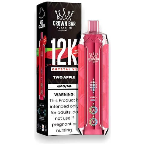Al Fakher Crown Bar Crystal V2 12K
