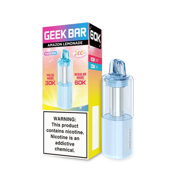 Amazon Lemonade Geek Bar Mate Pod 60K Amazon Lemonade Geek Bar Mate Pod 60K
