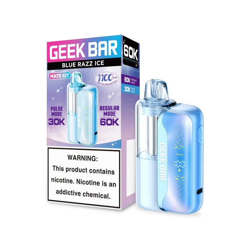 Blue Razz Ice Geek Bar Mate Kit 60K