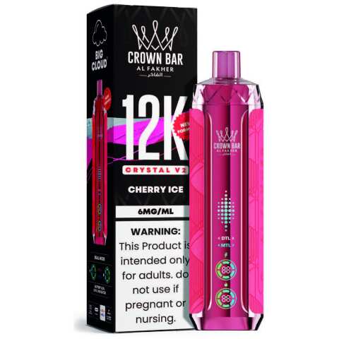 Cherry Ice Al Fakher Crown Bar Crystal V2 12K