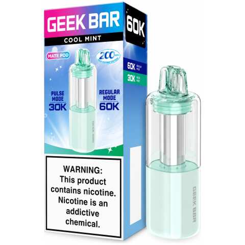 Cool Mint Geek Bar Mate Pod 60K