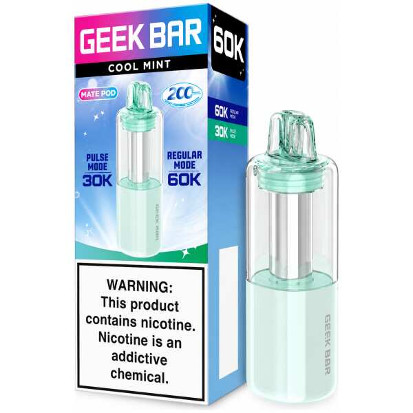 Cool Mint Geek Bar Mate Pod 60K