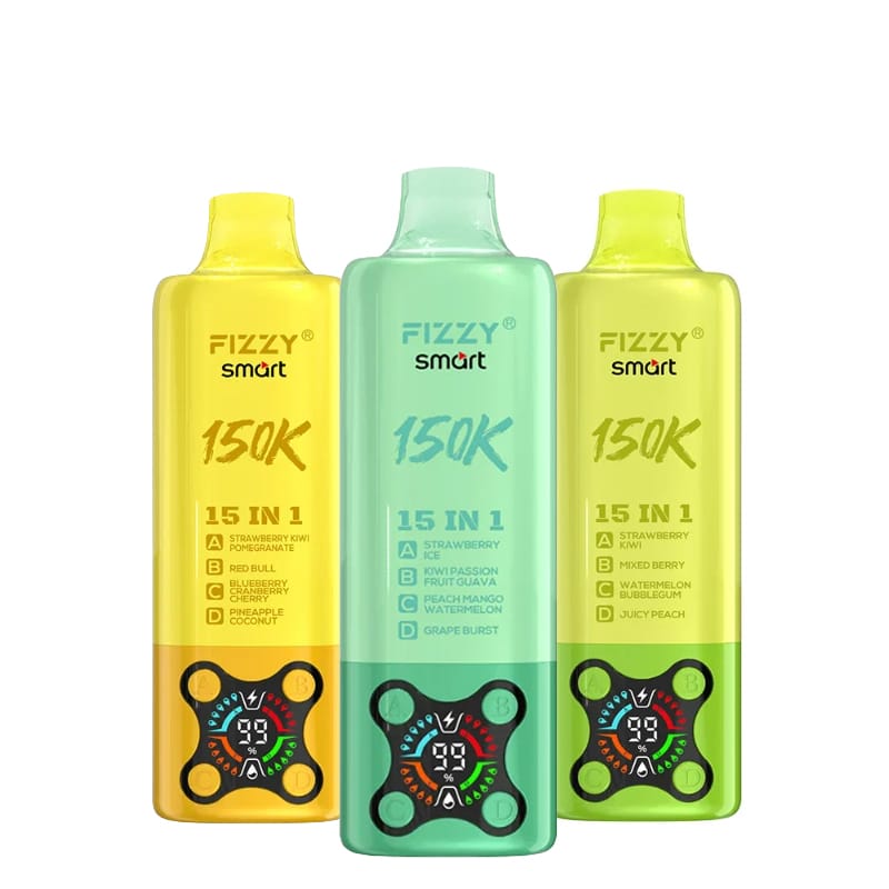 Fizzy Smart 150K Puffs 15in1 Disposable Vape