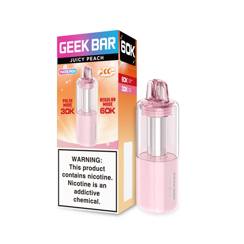 Juicy Peach Geek Bar Mate Pod 60K