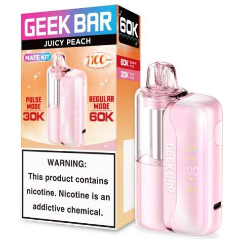 Juicy Peach Geek Bar Mate Kit 60K