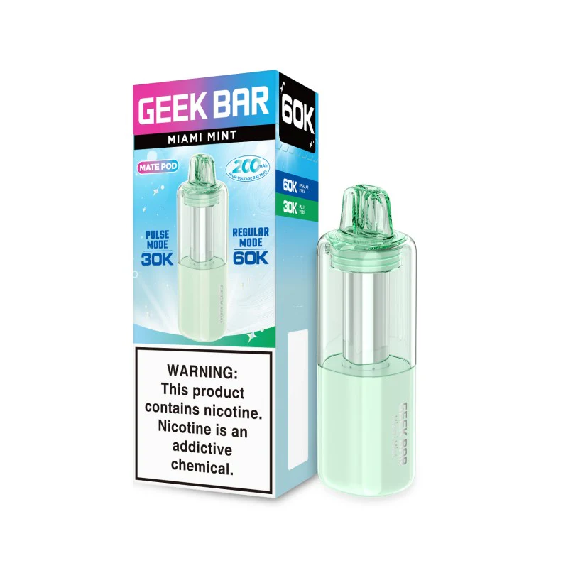 Miami Mint Geek Bar Mate Pod 60K
