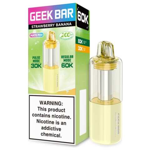 Strawberry Banana Geek Bar Mate Pod 60K