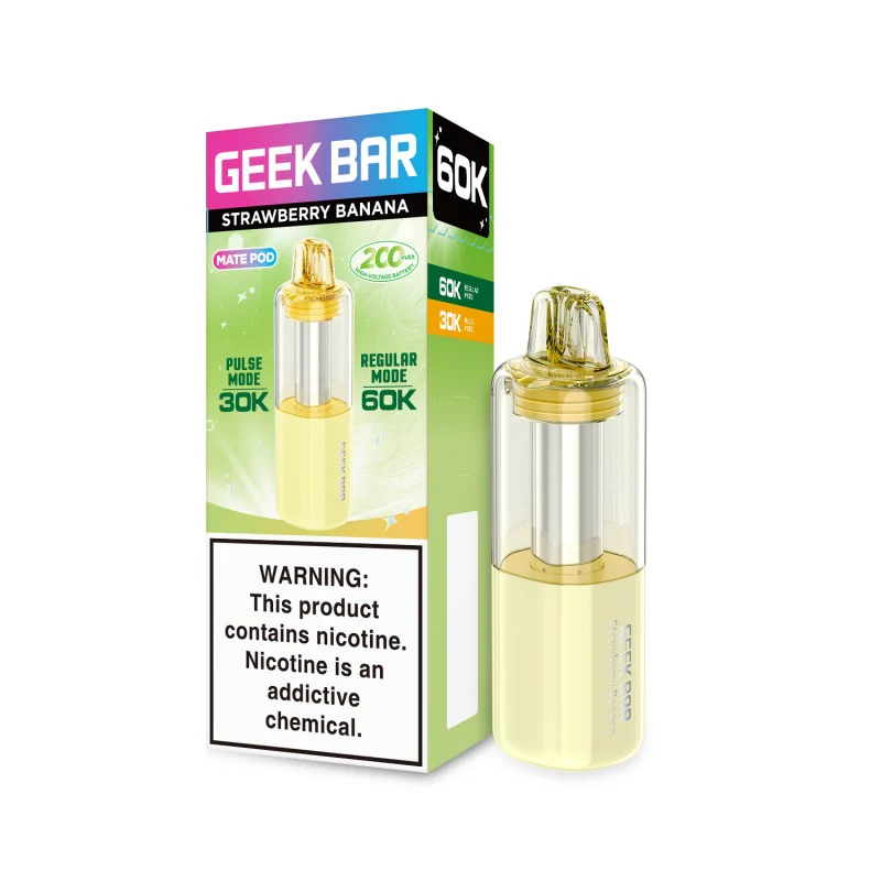 Strawberry Banana Geek Bar Mate Pod 60K