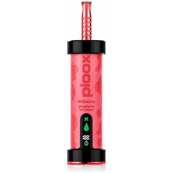 Strawberry Ice Cream Ploox Molasses 75K Disposable Vape