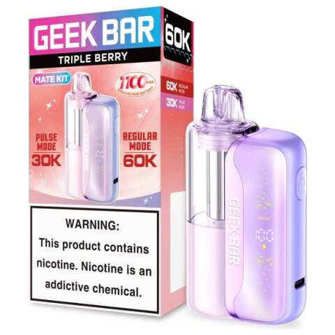 Triple Berry Geek Bar Mate Kit 60K