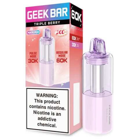 Triple Berry Geek Bar Mate Pod 60K