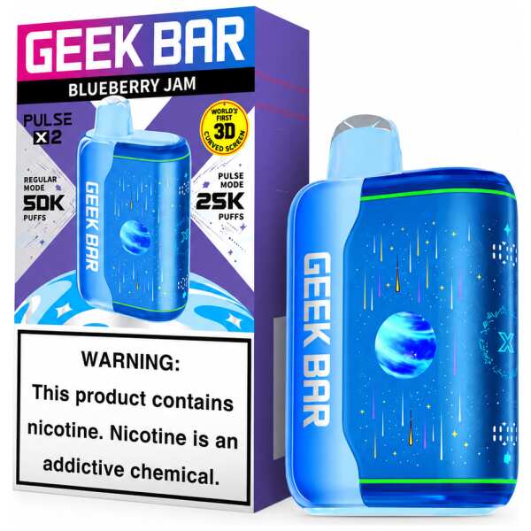 Blueberry Jam Geek Bar Pulse X2 50K