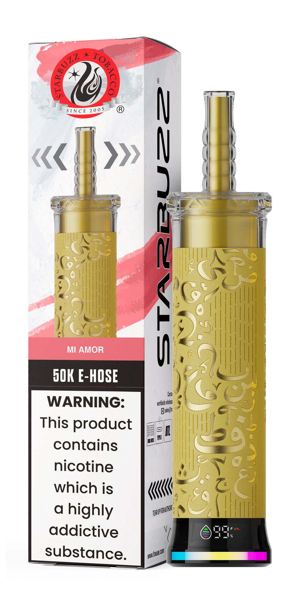 Mi Amor Starbuzz E-Hose 50K Disposable Vape