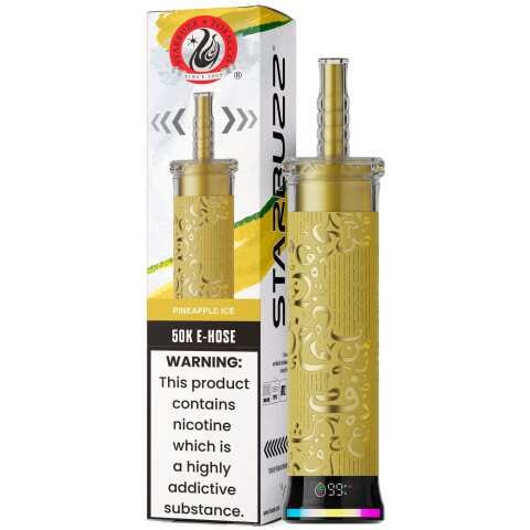 Pineapple Ice Starbuzz E-Hose 50K Disposable Vape