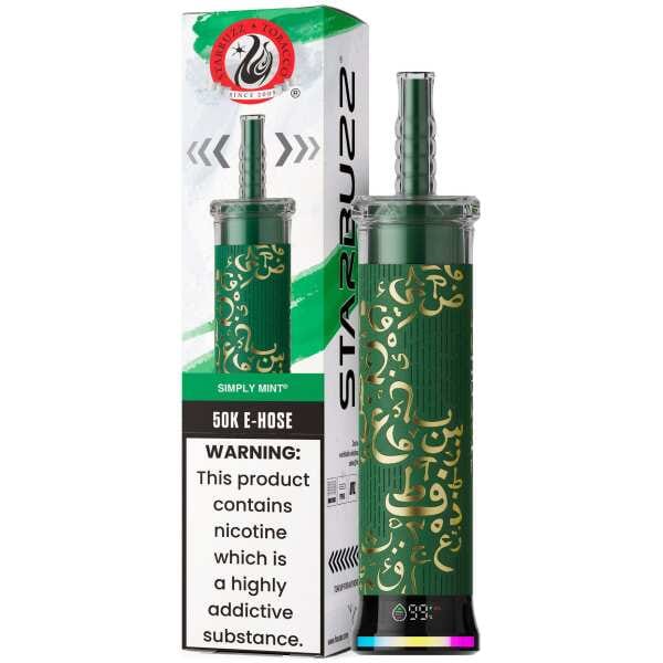 Simply Mint Starbuzz E-Hose 50K Disposable Vape