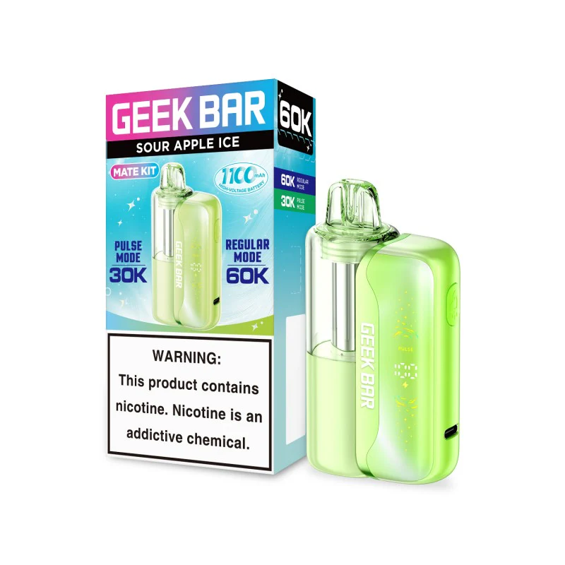 Sour Apple Ice Geek Bar Mate Kit 60K