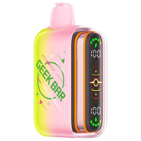 Sour Strawberry Geek Bar Pulse 2 25K Disposable Vape