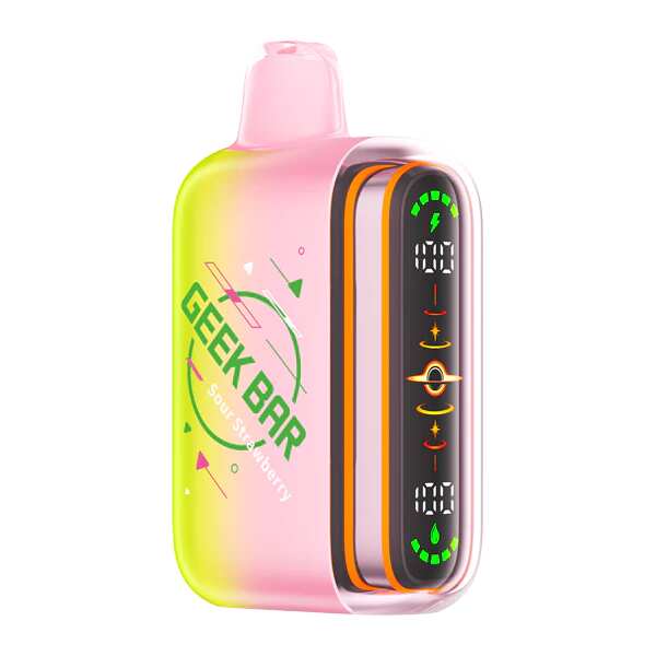 Sour Strawberry Geek Bar Pulse 2 25K Disposable Vape