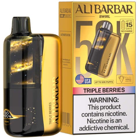 Triple Berries Alibarbar Swirl 50K Disposable Vape