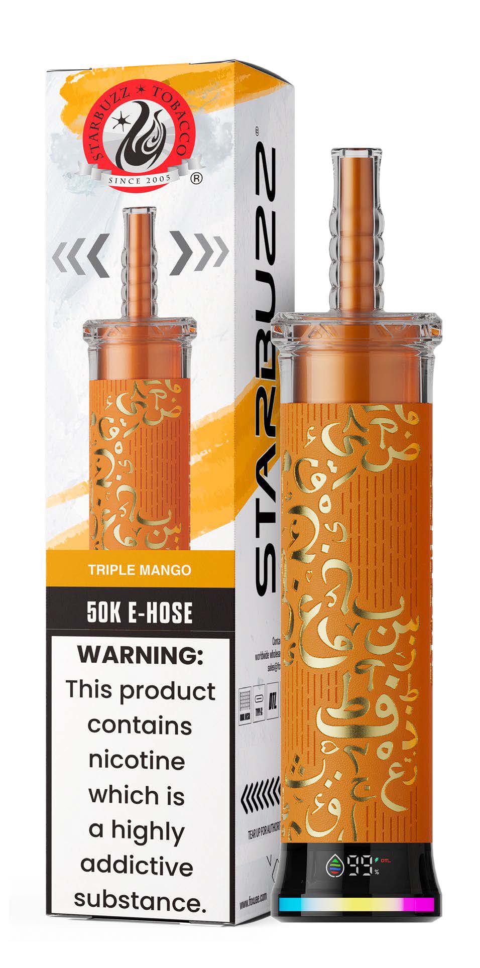 Triple Mango Starbuzz E-Hose 50K