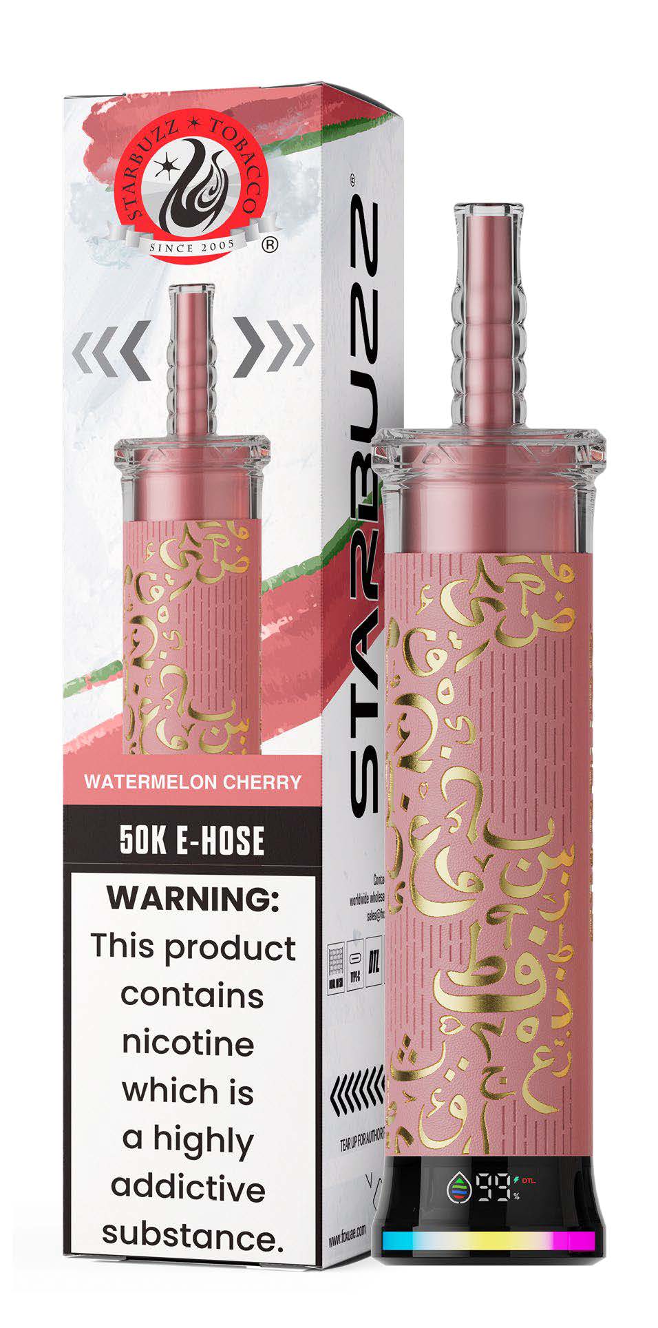 Watermelon Cherry Starbuzz E-Hose 50K Disposable Vape