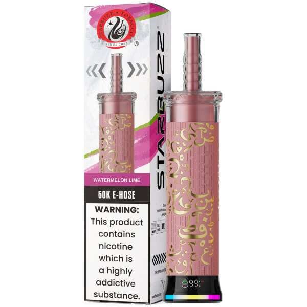 Watermelon Lime Starbuzz E-Hose 50K Disposable Vape
