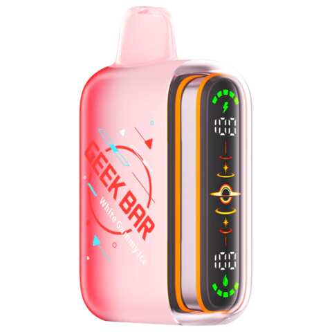 White Gummy Ice Geek Bar Pulse 2 25K