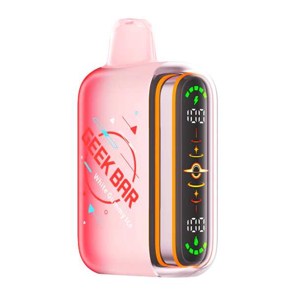 White Gummy Ice Geek Bar Pulse 2 25K