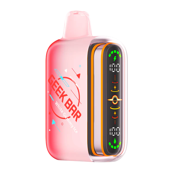 White Gummy Ice Geek Bar Pulse 2 25K