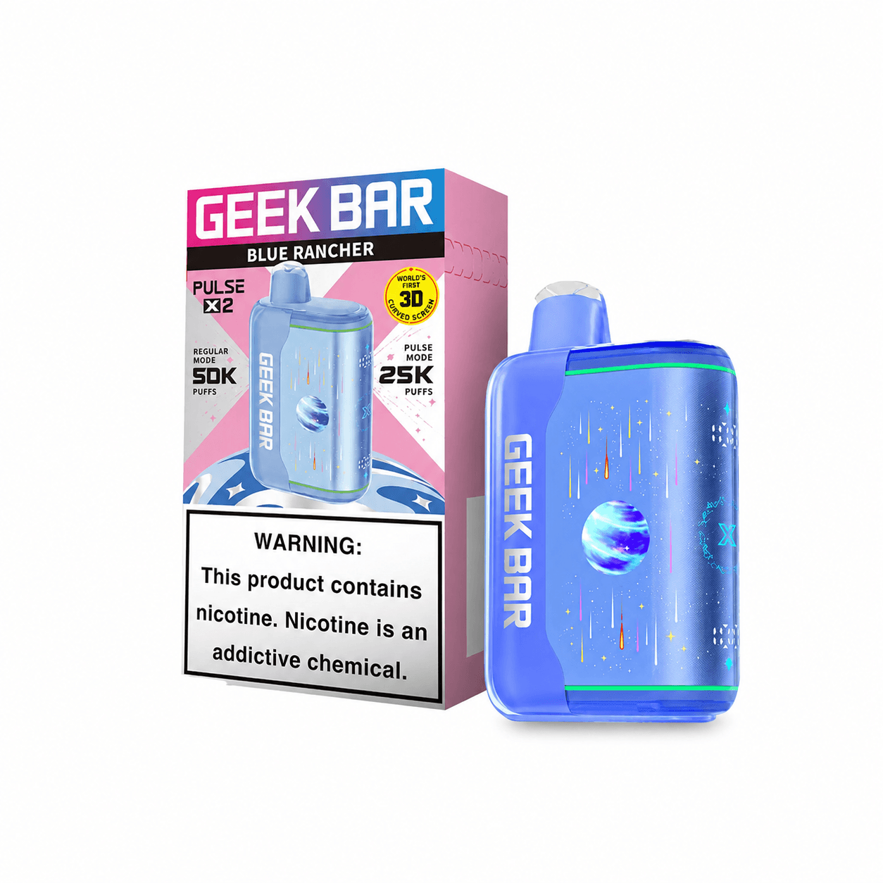 Blue Rancher Geek Bar Pulse X2 50K Blue Rancher Geek Bar Pulse X2 50K