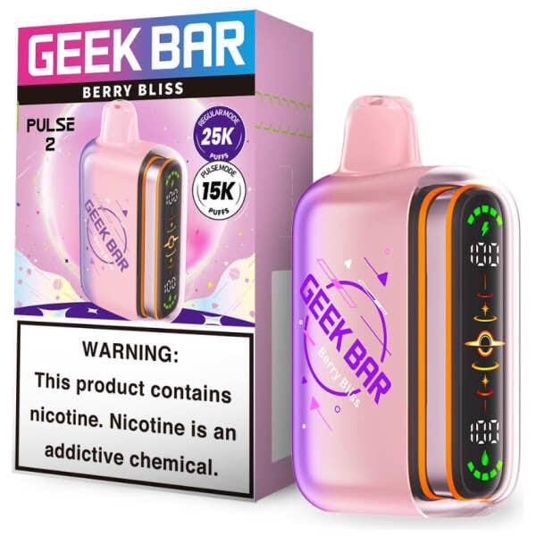 Berry Bliss Geek Bar Pulse 2 25K Disposable Vape