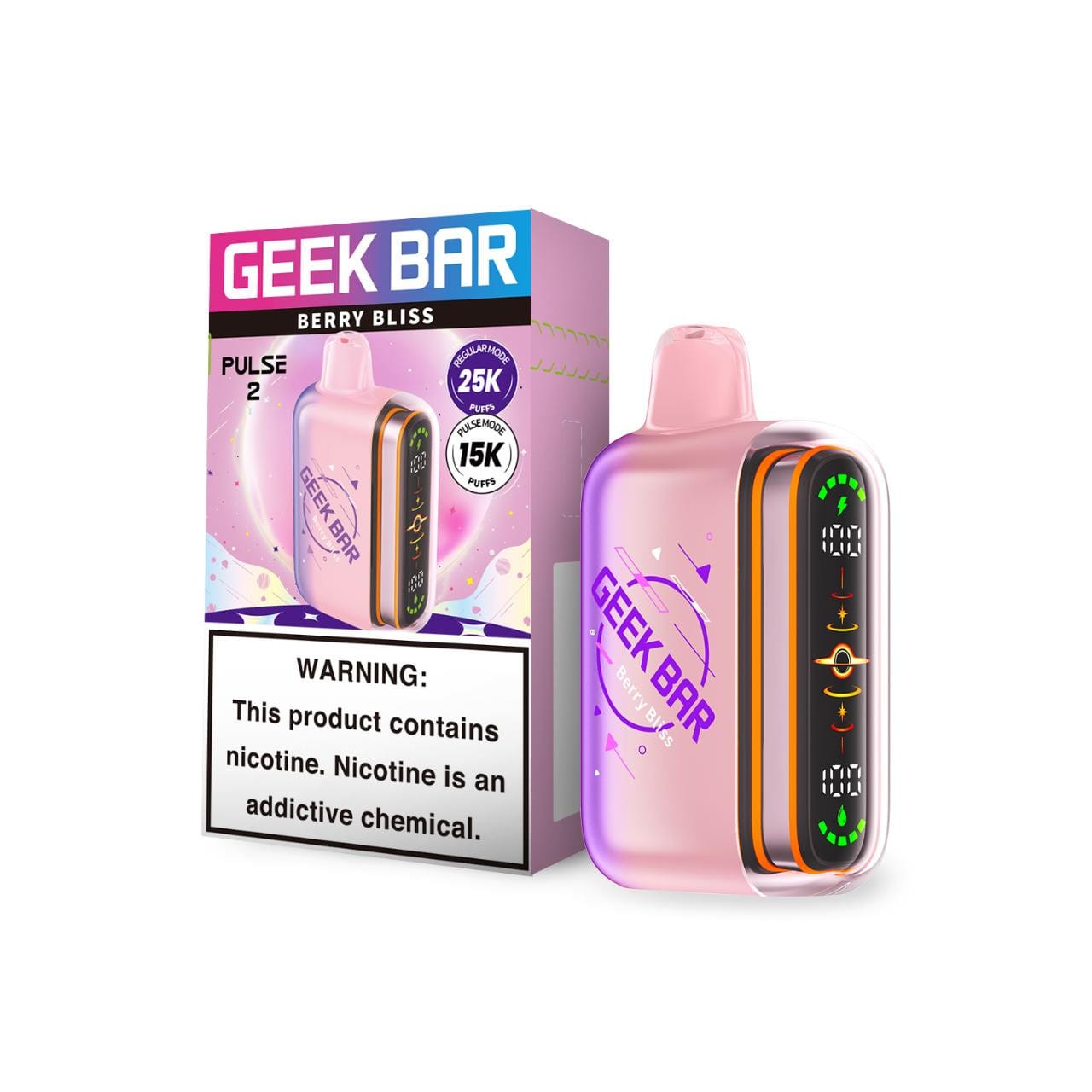 Berry Bliss Geek Bar Pulse 2 25K Disposable Vape
