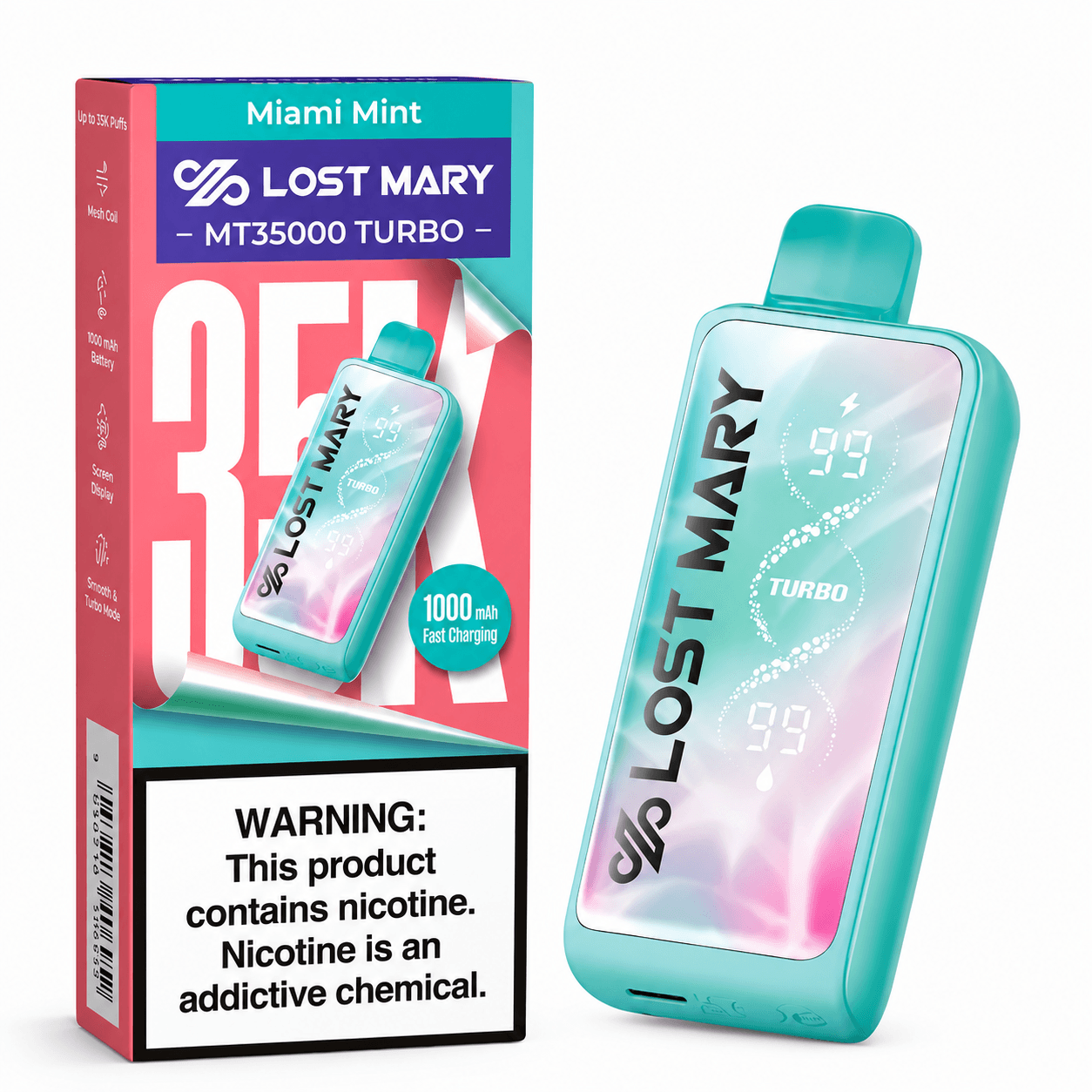 Miami Mint Lost Mary MT35000 Turbo Miami Mint Lost Mary MT35000 Turbo