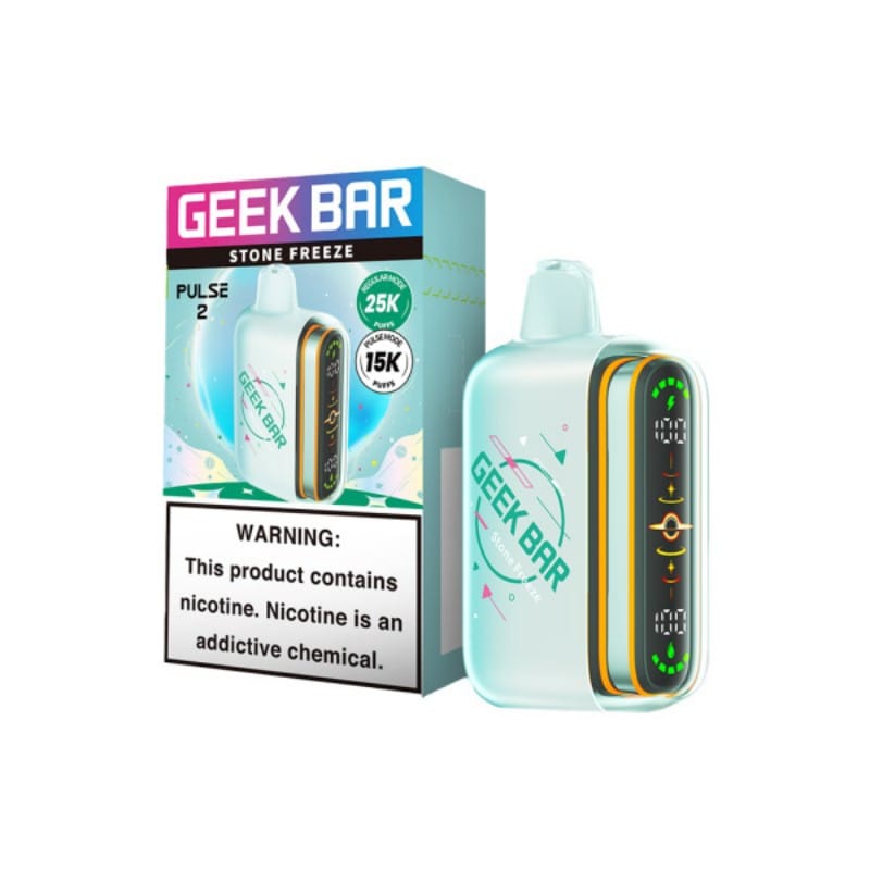 Stone Freeze Geek Bar Pulse 2 25K Disposable Vape